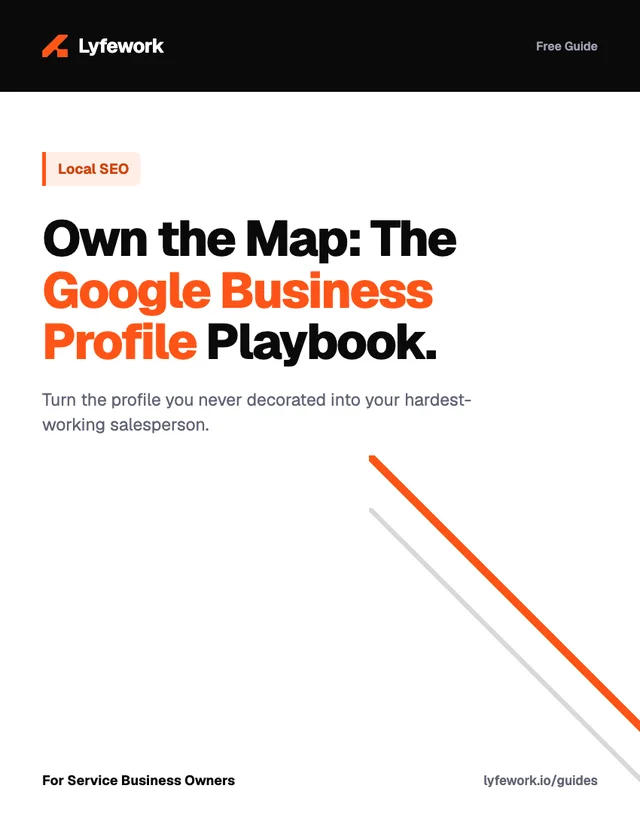 Own the Map: The GBP Playbook guide cover