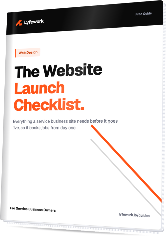 The Website Launch Checklist, a free Lyfework guide