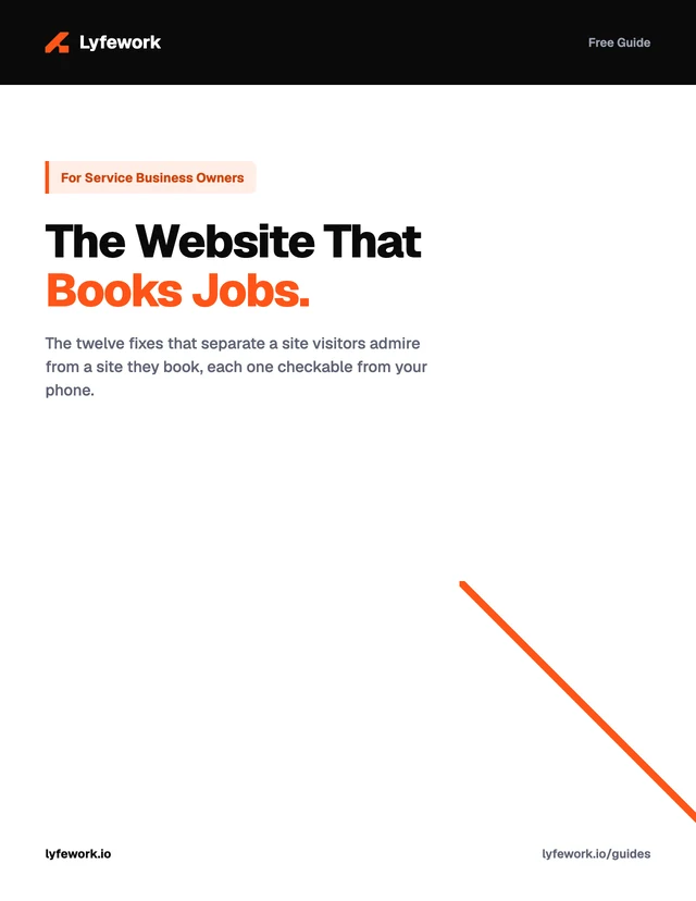 The Website That Books Jobs guide cover