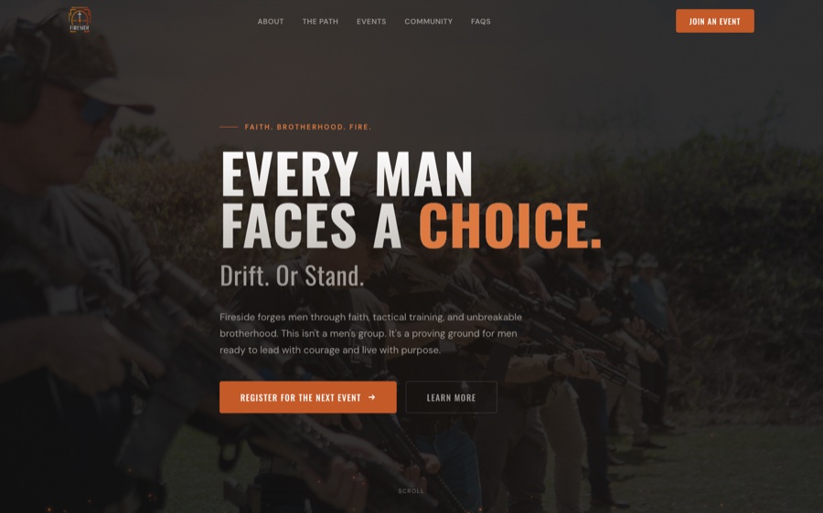 Fireside 610 website
